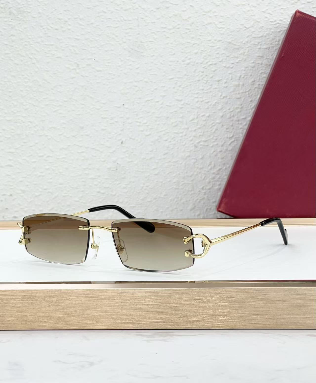Womens Sunglasses For Women Men Sun Glasses Mens Fashion Style Protects Eyes UV400 Lens With Random Box And Case 0465S