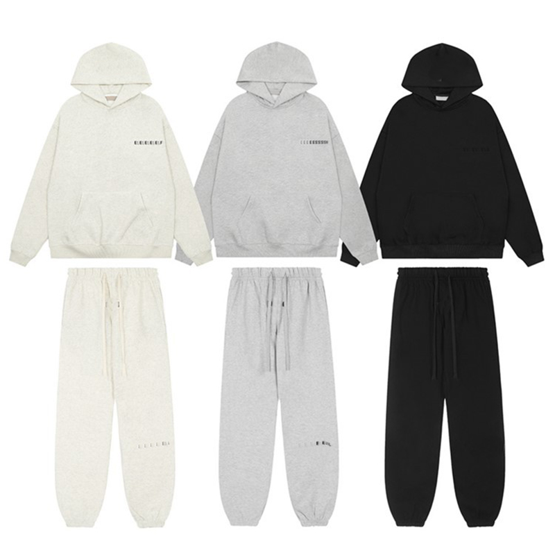 Mens hoodie season Fleece hoodie Drop Shoulder plus size Street wear Pullover with Back Print Oversized Sweatshirt-image-752862798