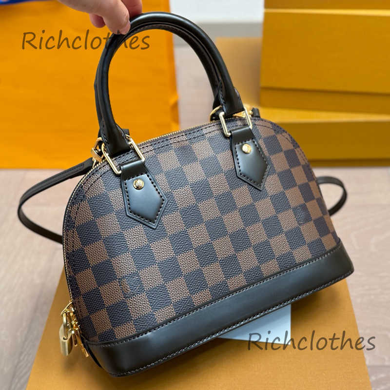 Evening Bags Fashion Higt Quality Alm Tote Shoulder Bags Chain Messenger Bag Leather Handbags Shell Purse Ladies Cosmetic Crossbodys Flower Embossed