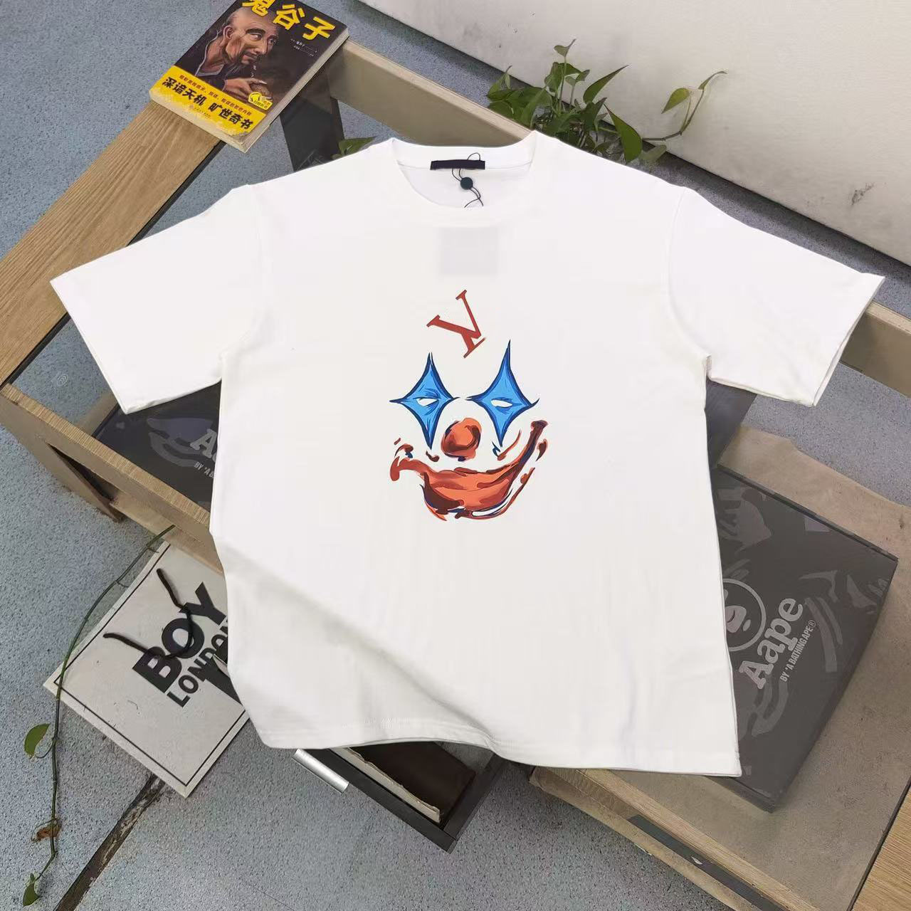 Louseviton Men Shirt 2026 AAA Hot Sales T Shirt Summer Fashion Designer Round Neck T Shirts Top Letter Cotton Shirt Clothing Louise Short Sleeve Hig