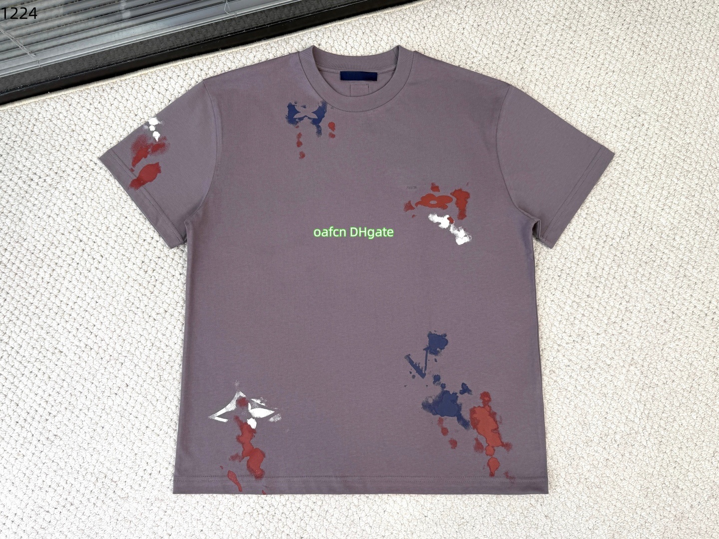 Designer T-Shirts Summer High Quanlity Short Sleeve embroidery Shirts Men's TShirts Clothes Top Tees Cotton Knitted Arty Pattern T-shirt