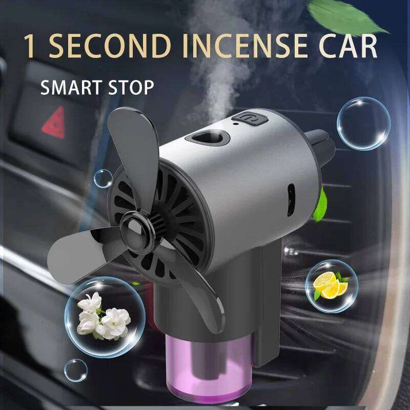 Vent Freshener Humidifier Mist Aromatherapy Electric Air Diffuser Aroma For Removing Odors Car Interior Accessories