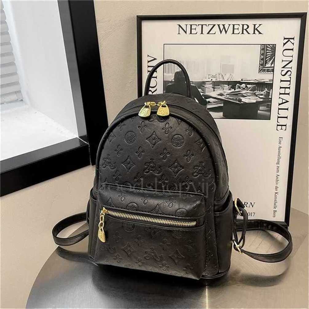 Sacs de marque de luxe 2026 Sac à dos en cuir gaufré de grande capacité Tendance de la mode Petit sac à main de créateur frais en ligne
