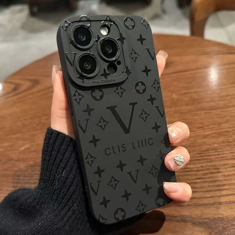 Top silicone phone cases iPhone 17 17E 16 15 14 plus 13 12 11 Pro max XR XS 7 8 Luxury 16e Designer Classic Cover Shockproof case for Men and Women