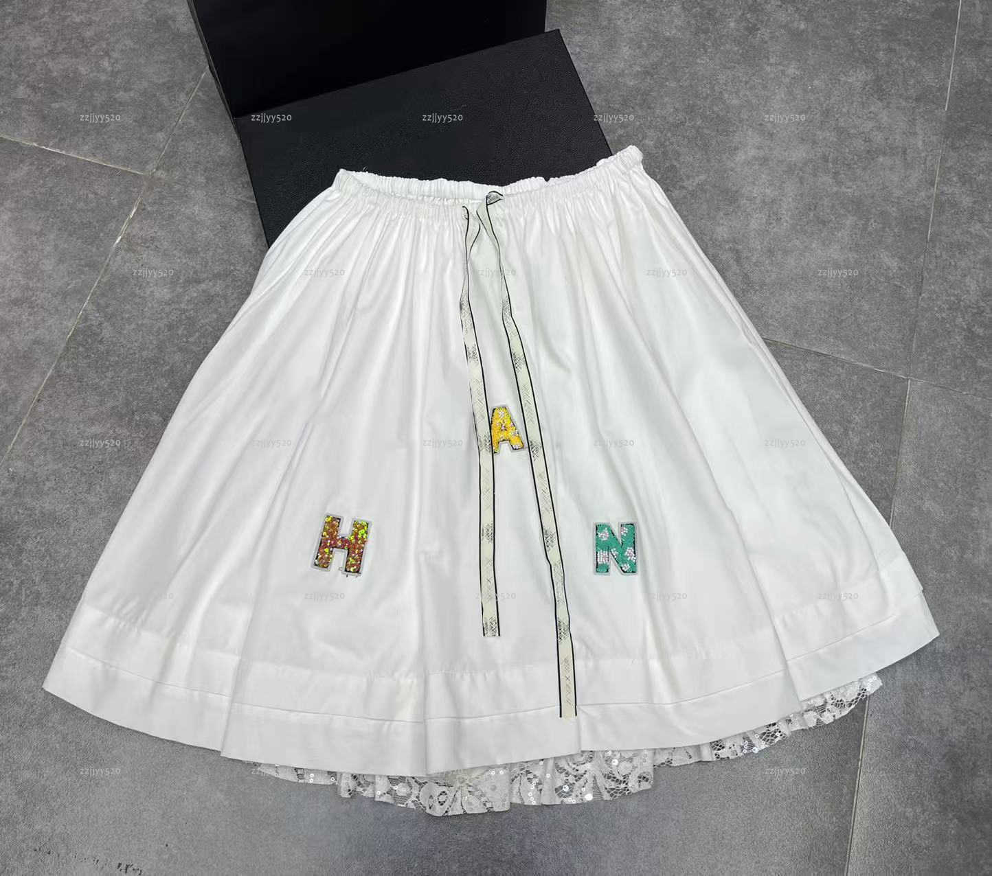 Brand Skirt women dress Summer lady dresses women designer clothes lightweight and breathable midi skirts A087X02N107-image-1104665715