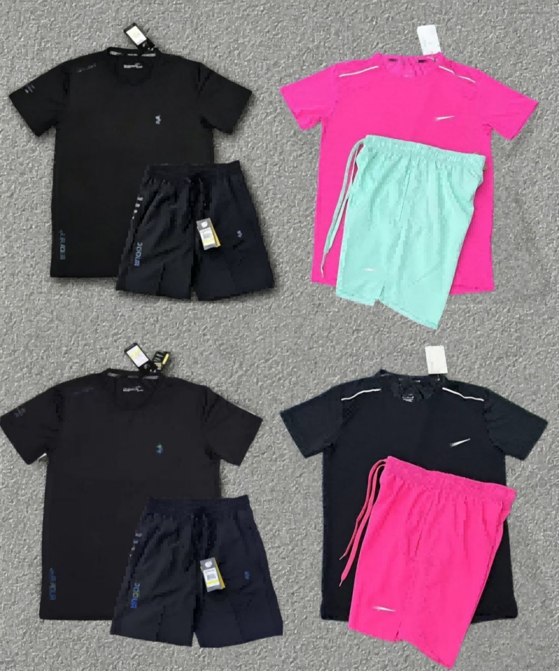 Designer T-shirt Under Armou Shirt Yoga Fitness Underarmou Quick Dry Ice Silk Casual Mens Top Five Point Shorts Breathable Running Gym Tech Fleece T