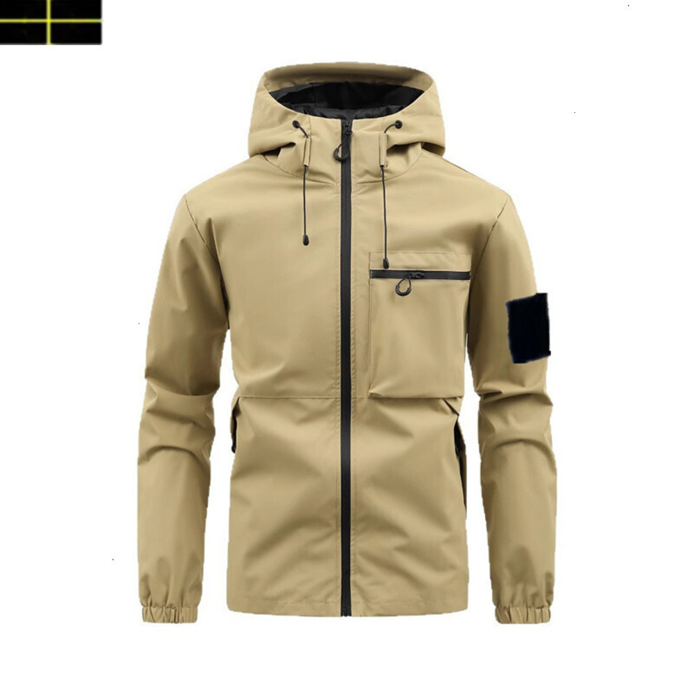 Pattern Unisex Hooded Jacket Spring Autumn Lightweight Loose Coat Casual Streetwear Windproof Outerwear Men Women Daily Outdoor Travel Wear