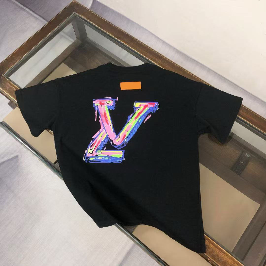 Louseviton Men Shirt 2026 AAA Hot Sales T Shirt Summer Fashion Designer Round Neck T Shirts Top Letter Cotton Shirt Clothing Louise Short Sleeve Hig