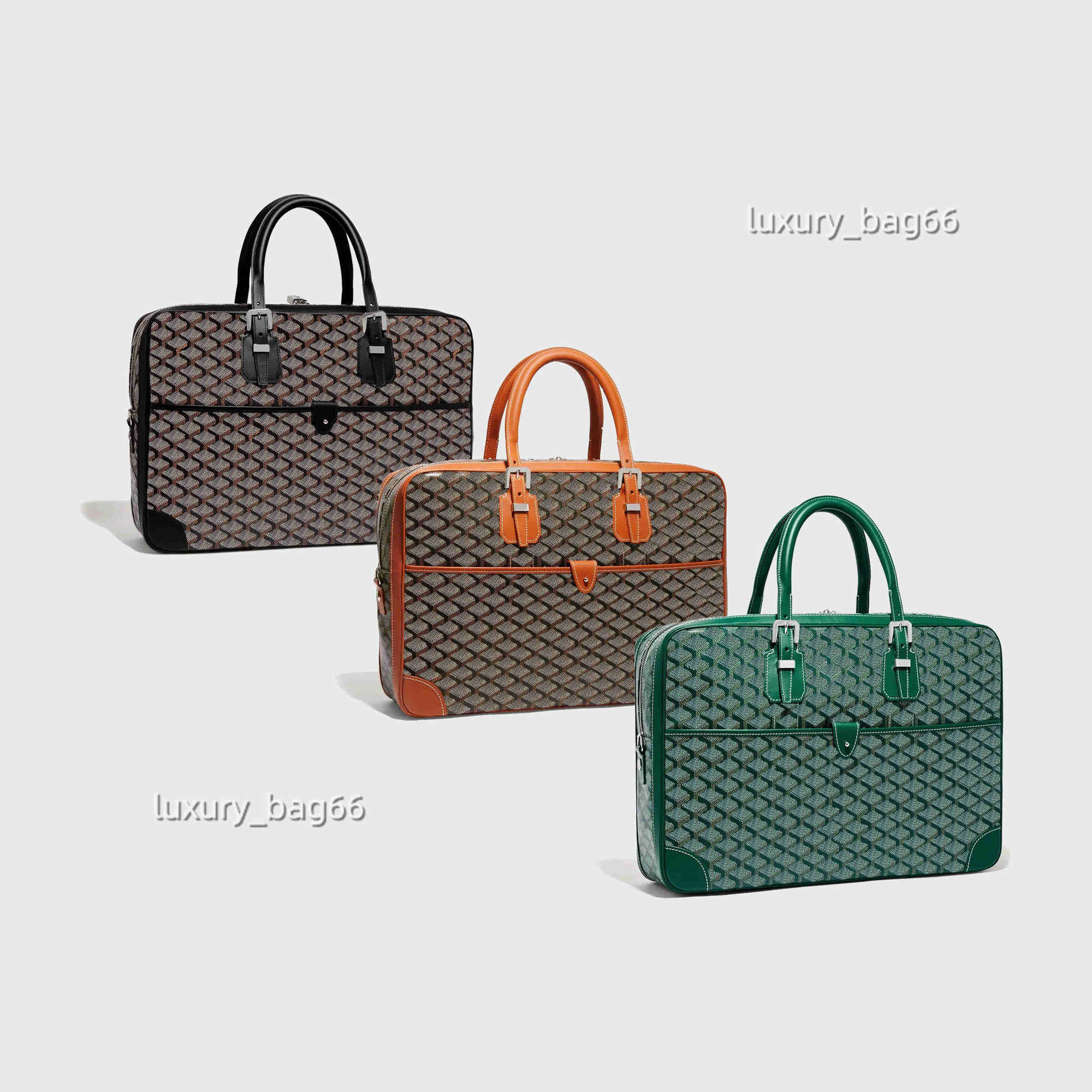 Men Designer Laptop Bag Womens Tote Shoulder Briefcase Bag Luxury Handbag Business Crossbody Clutch Bag Top Handle High Capacity Leather Trave Work
