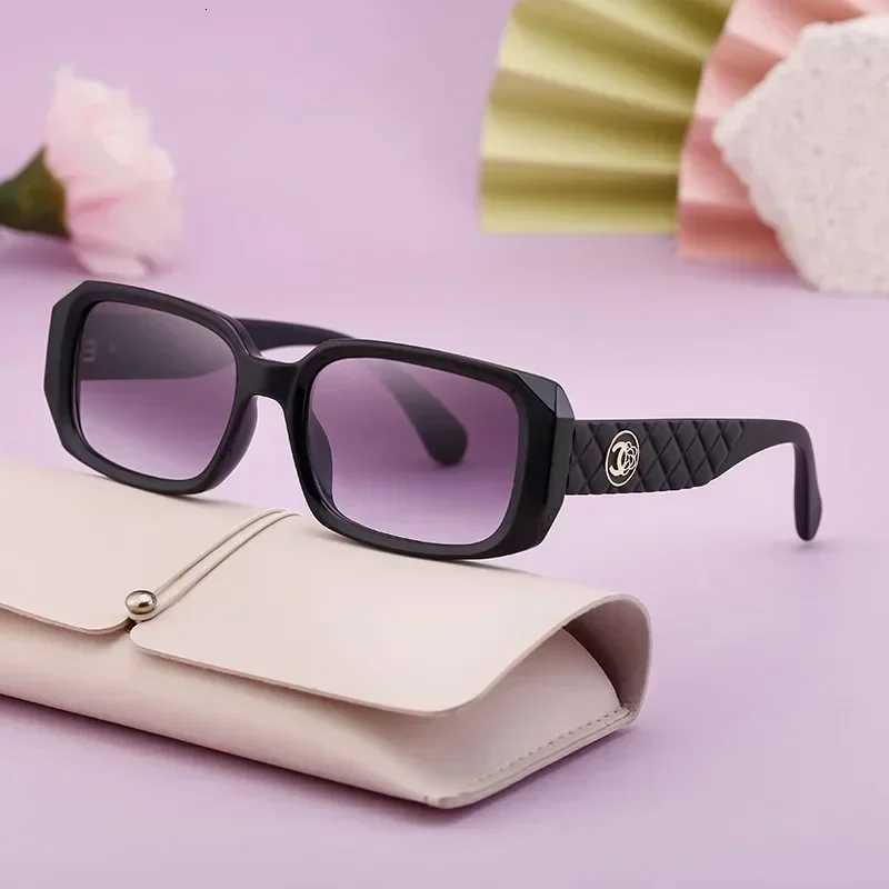 New Luxury Designer UV400 Sun Glasses for Women Men Trendy Rectangle Sunglasses Ladies Retro Fashion Cool Gafas De Sol Sunglass Z260506