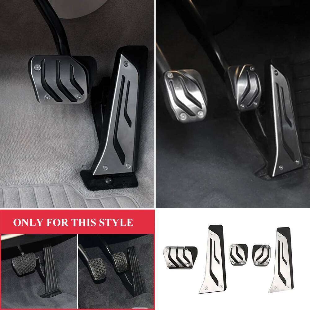 Car Pedal Cover for BMW X1 X3 X4 X5 X6 1/2/3/5/6/7 Series E87 F20 E90 E92 E93 F30 F35 F34 F31 GT Gas Fuel Brake Pedals