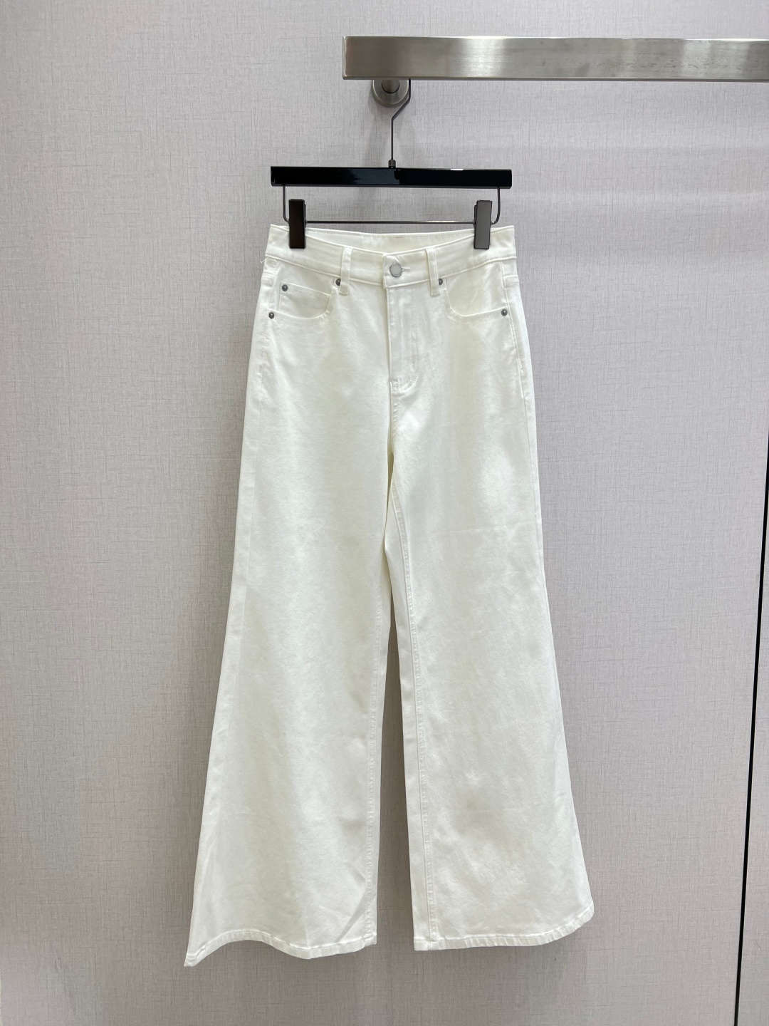 Milan Runway Jeans 2026 New Spring Summer Fashion Women's Designer Jeans Brand Same Style Pants 0506-9