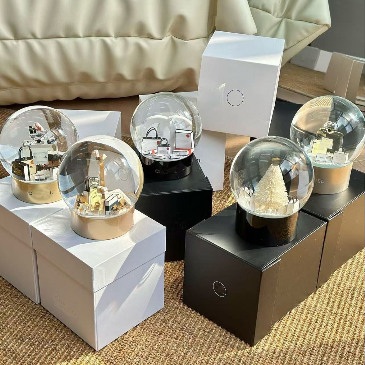 2026 New LED Snow Globes: Decorative Crystal Ball With Fashion Letters & Gift Box - Ideal Holiday Decor Free Shipping