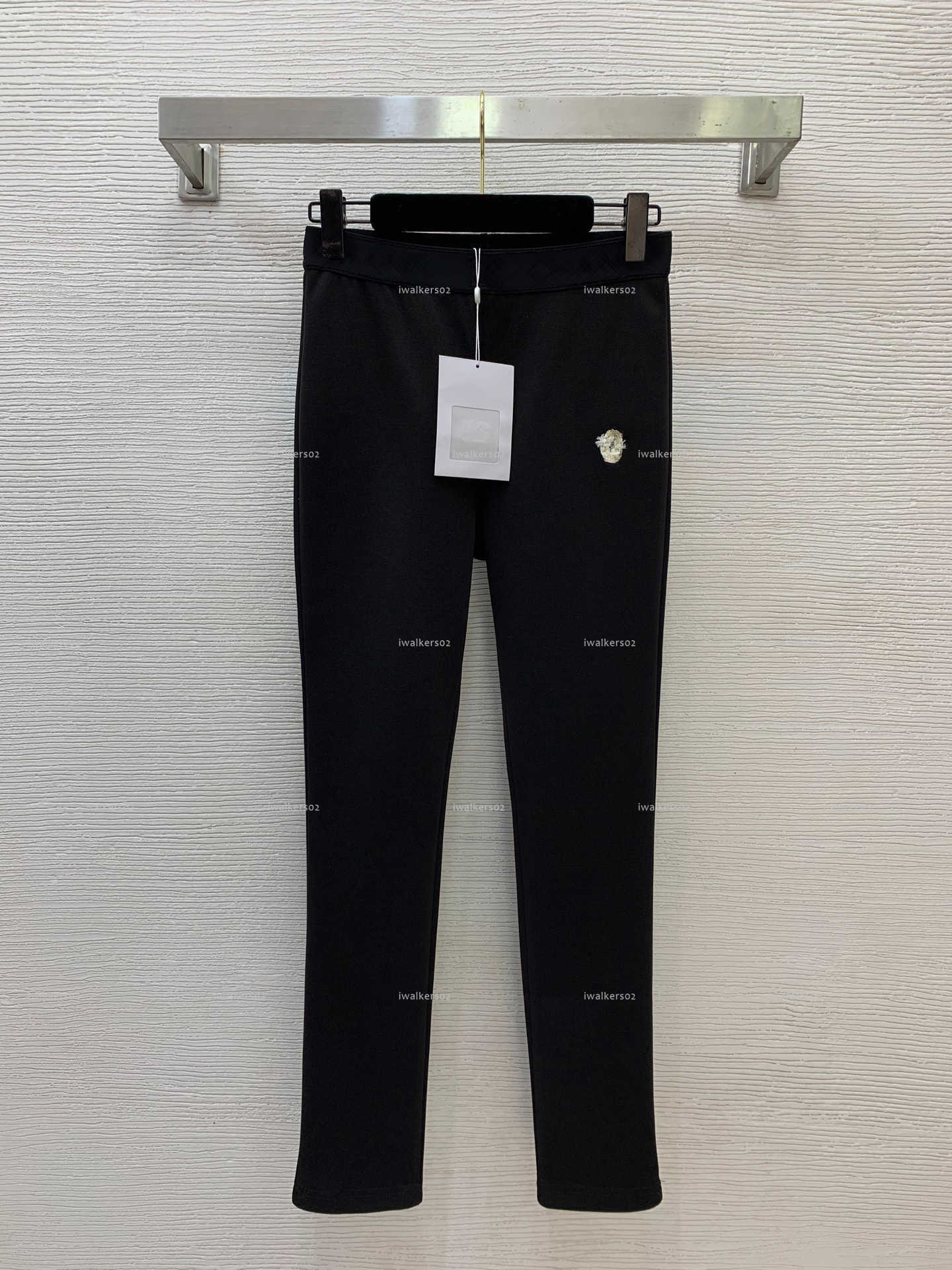 Classics self-cultivation women pants Summer lady skinny trousers women designer clothes elastic slim fit small leg leggings with leggings A322X0-image-1104791376