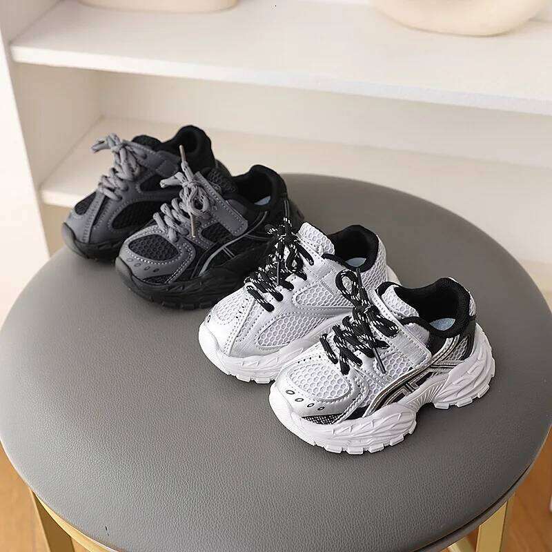 2026New Children's Sports Spring Autumn Men's And Women's Dad Mesh Breathable Running Shoes 26H0506