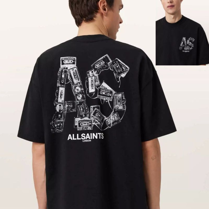 All Saints Shirt Designer Cotton Luxury All Saintss T-Shirt Men Women Summer Trendy Fashion Tshirt Short Slve Big Size All New Arrival Top