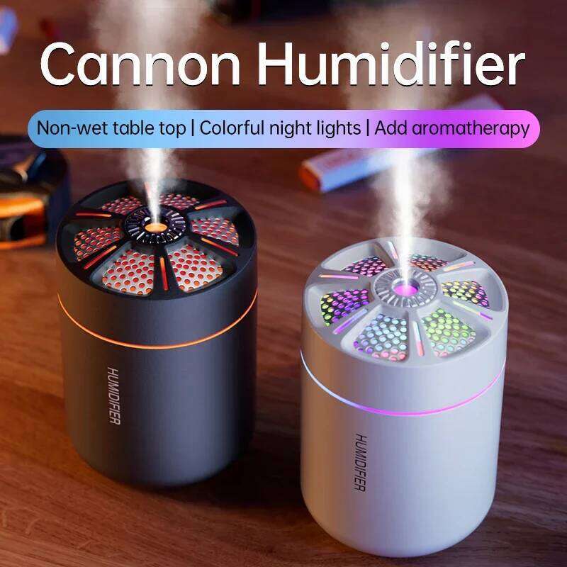 Mini Air Humidifier USB Electric Aroma Diffuser Essential Oil Purifier Aromatherapy Mist Maker Lights in Car Home Bedroom