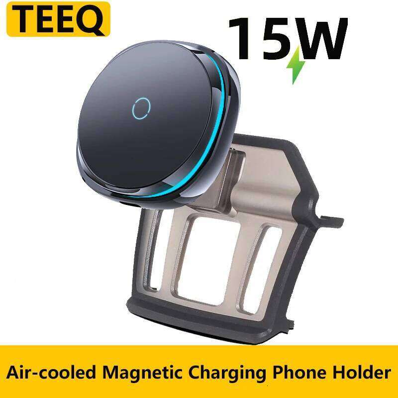 Car Mount For Nissan Qashqai J11 X-Trail T32 T33 Magnetic Wireless Charger Special Mobile Phone Holder Fixed Stand Base