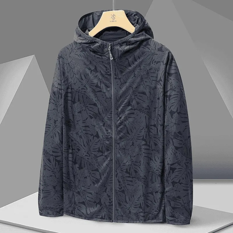 Mens and womens summer casual skin jackets quick drying ice silk mesh sunscreen clothes thin UV resistant outdoor camouflage 260430