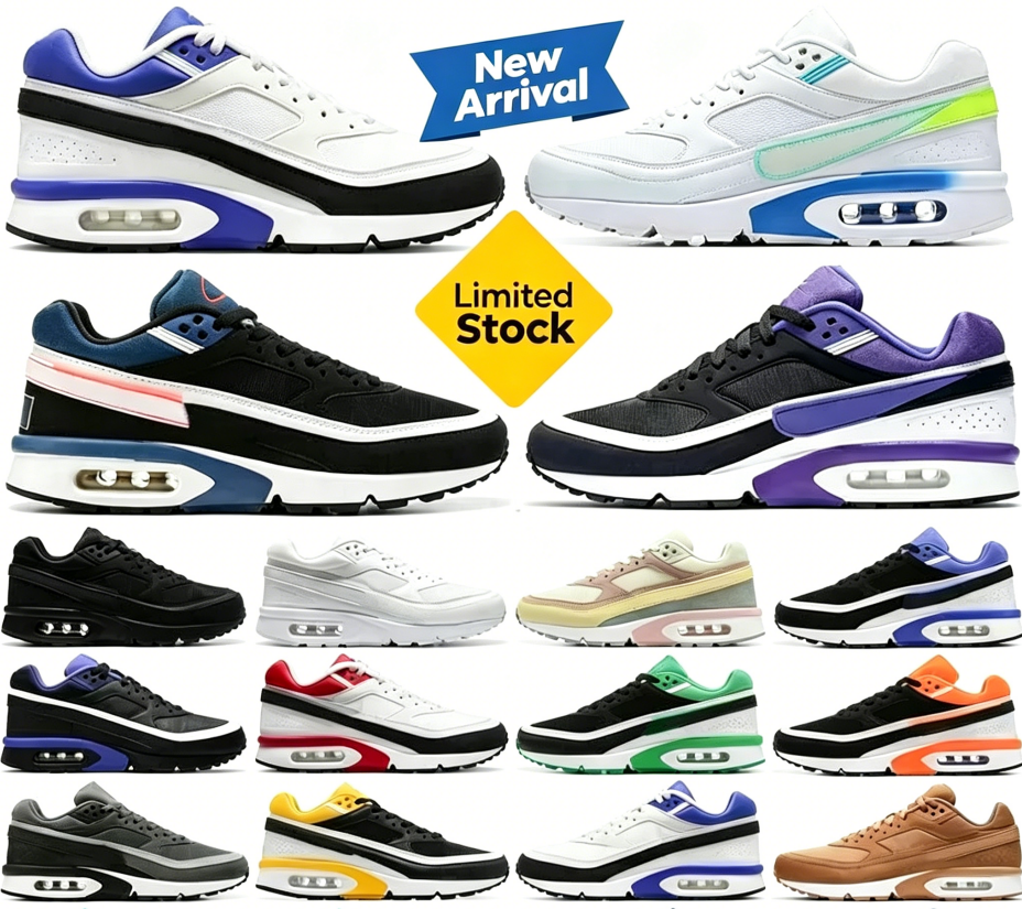 2026 Men 90 Women BW Designer Running Shoes White Pure Platinum Black Persian Violet Cream Vachetta Tan Rotterdam Lyon LA Beijing Trainer Platform