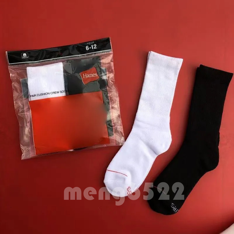 designer luxury mens 100 cotton men high quality sports casual chaussette breathable sock 2 pairs pack hip hop socks $12