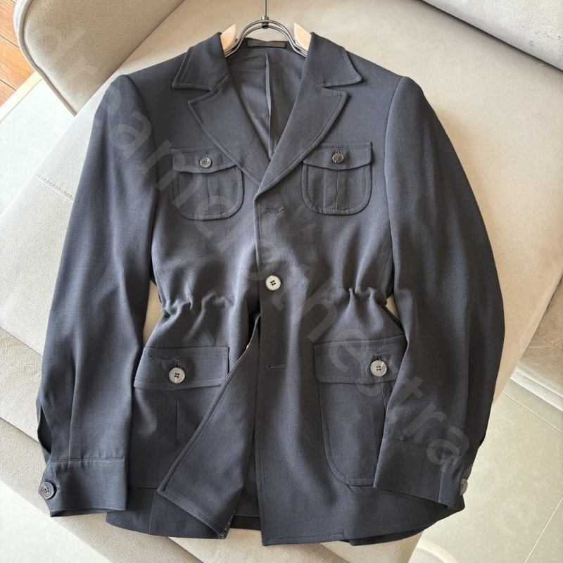 Luxury Designer Mens Designer Blazers Linen High End Business Casual Jackets Coat L1289
