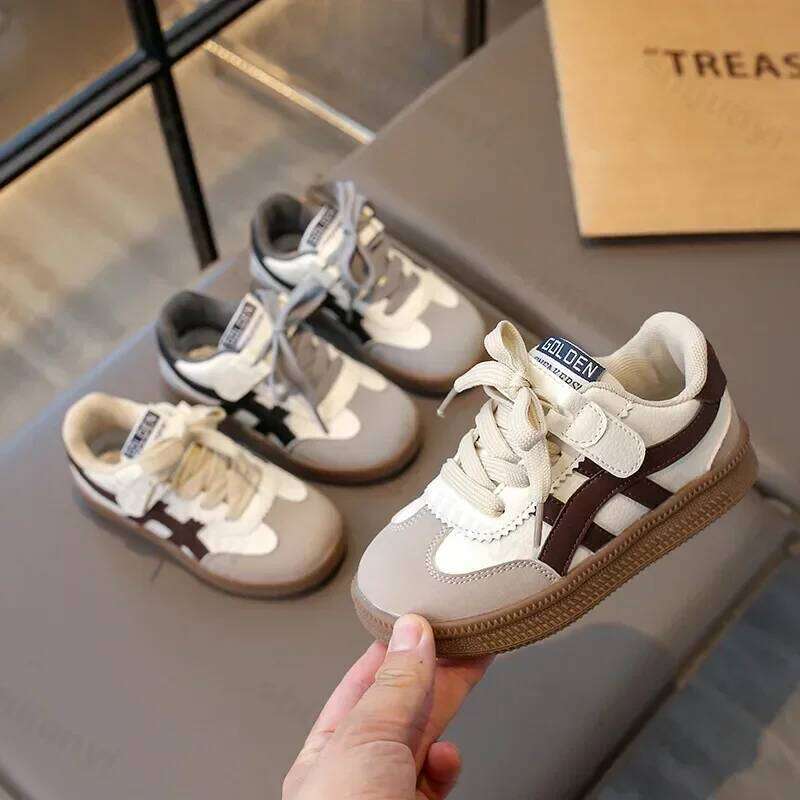 2026New Children's Sneakers Soft Sole Non-slip Casual Student Running Baby Kids School Sports Shoes Boys Girls Flats 26H0506