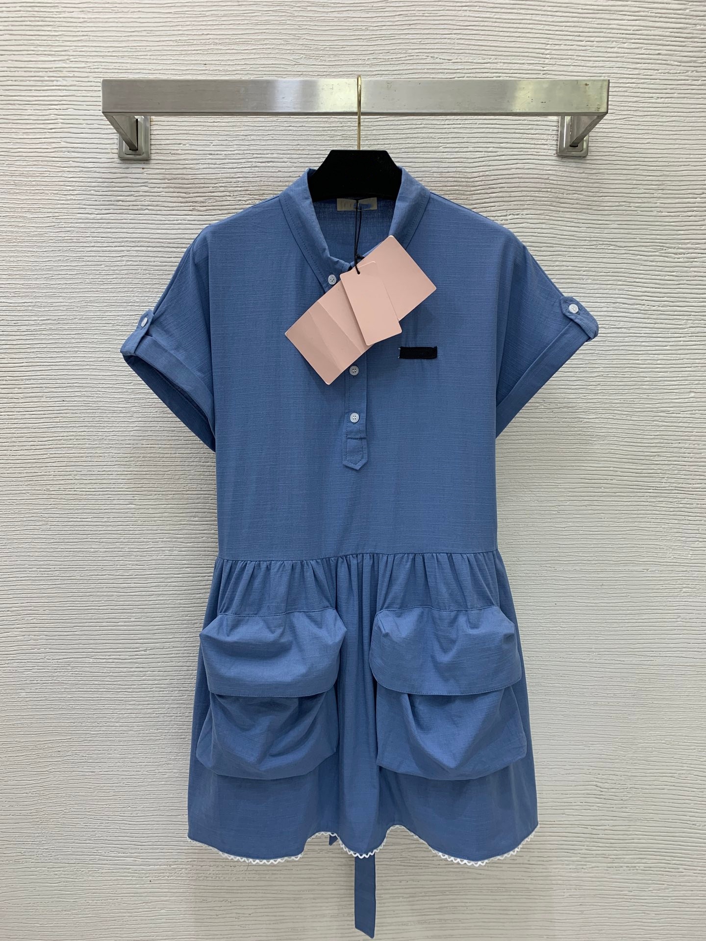 Milan Runway Dresses 2026 New Spring Summer Fashion Designer Dresses Brand Same Style Dresses 0506-18