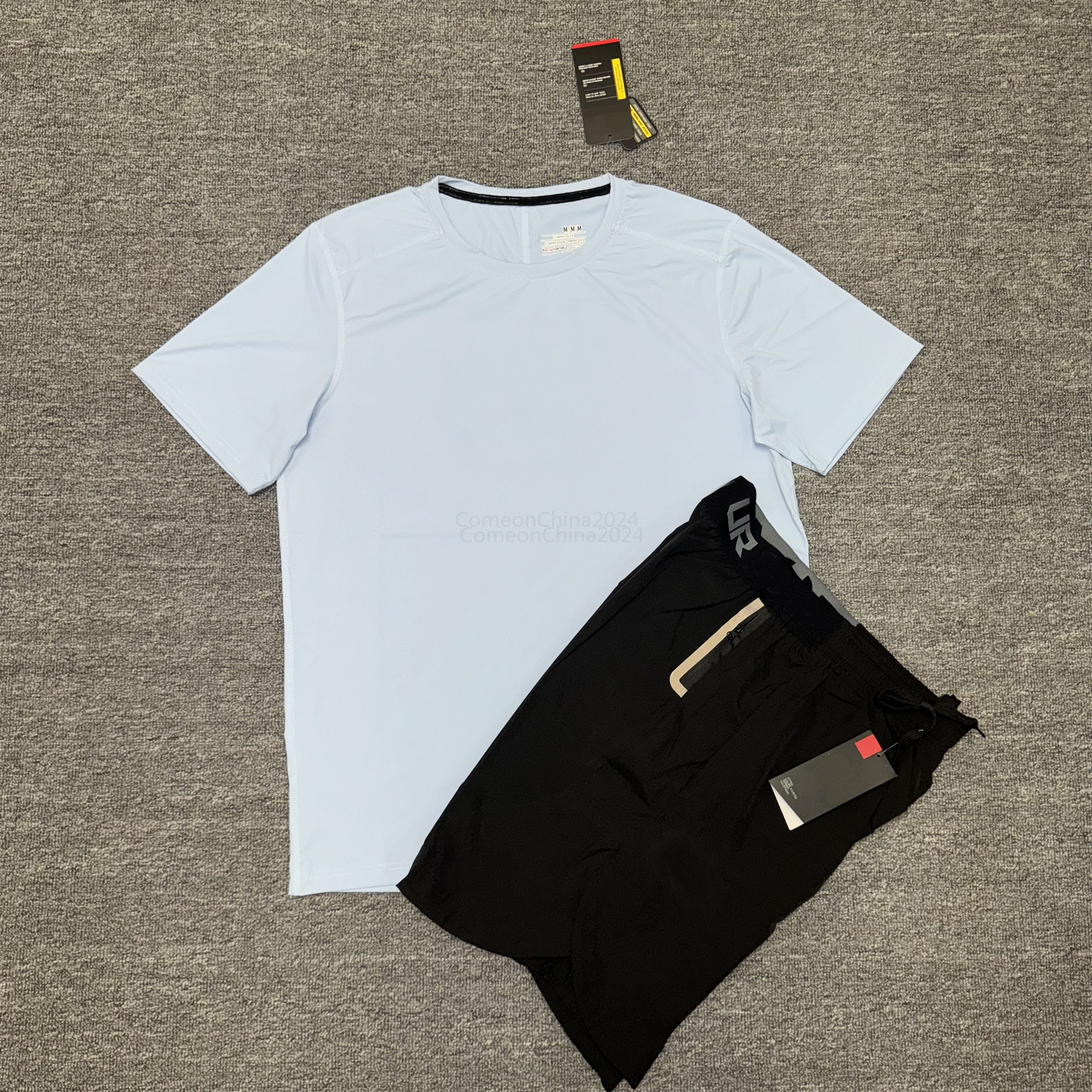 Summer Fashion 2026 New Men Designer Summer Sportwear Tracksuits Letter printing Casual Breathable T-Shirts fitness Loose Quick drying Swimming S