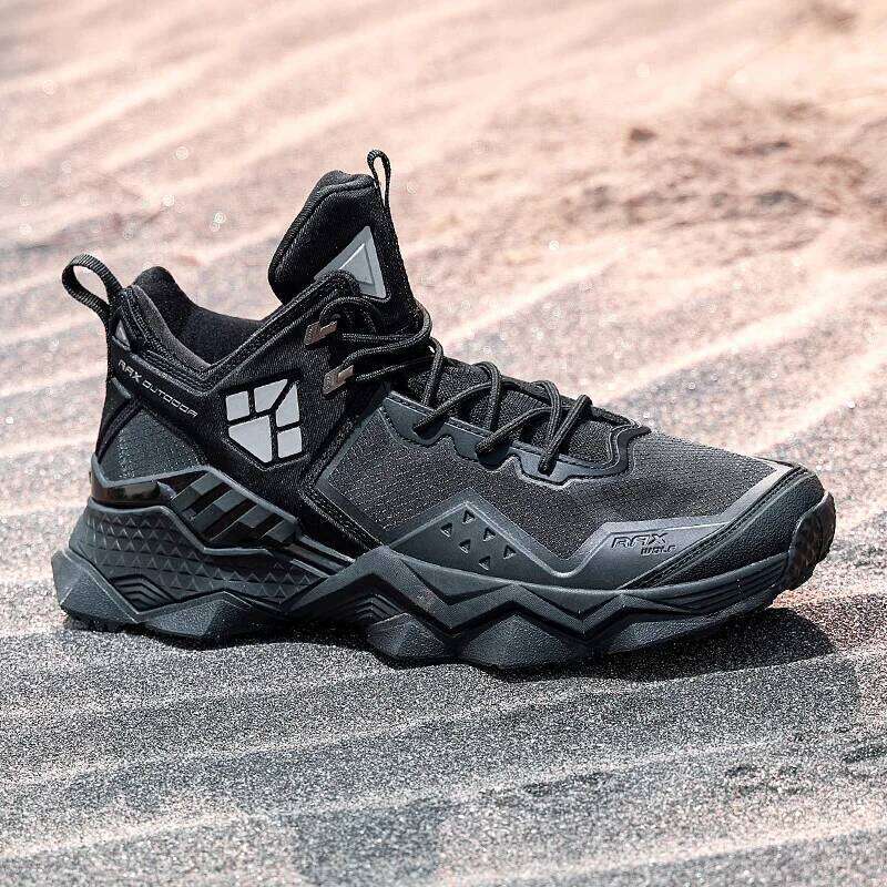 Rax Men Waterproof Breathable Hiking Outdoor Trekking Boots Sports Sneakers Tactical Shoes 26W0506