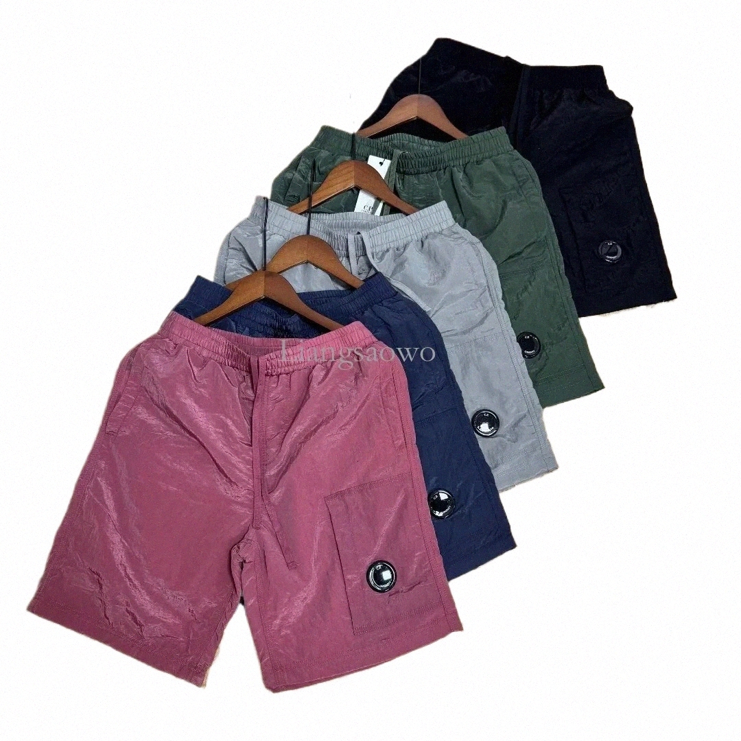 2026 Designer's New Company Badge Lens Woven Nylon Workwear Pocket Shorts Men And Women's Sports And Casual Pants S-Xl 066 R8LC#