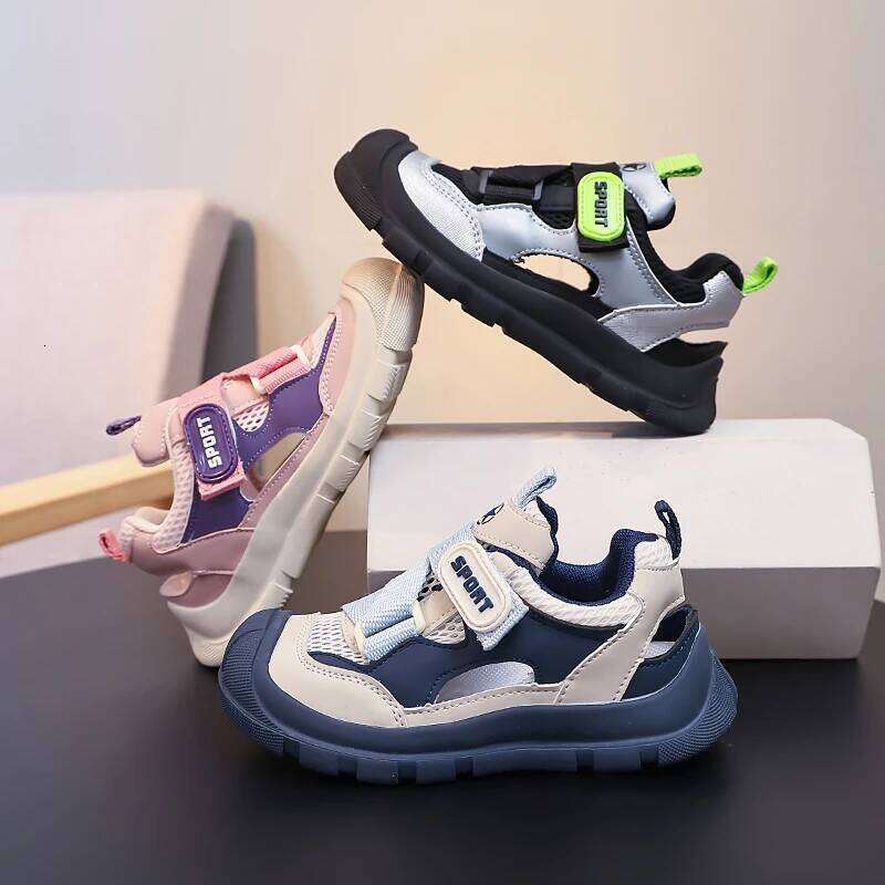 2026New Spring Summer Children's Breathable Outdoor Boys and Girls Quick Drying Sports Shoes 26H0506