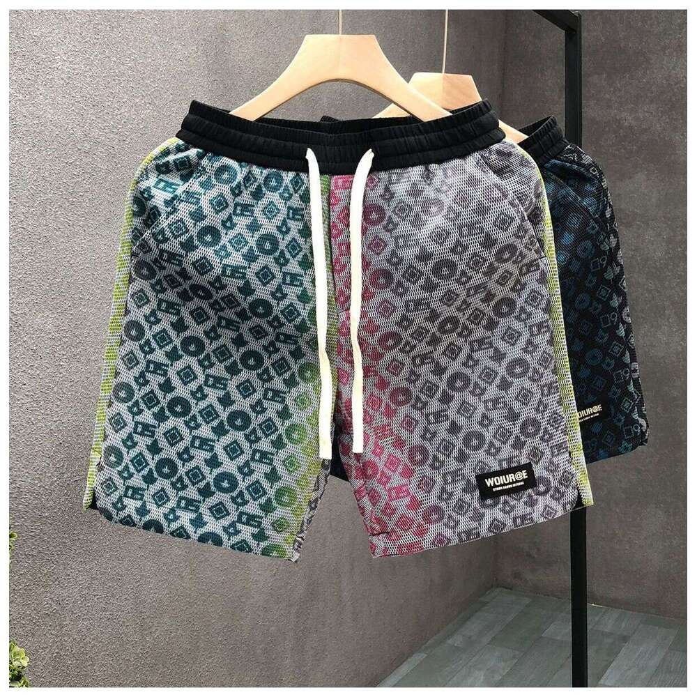 Summer Men's 2026 New Fashion Stylish Trendy Brand Knee-Length Shorts For Outdoor Wear Comfortable Sports Beach Pants