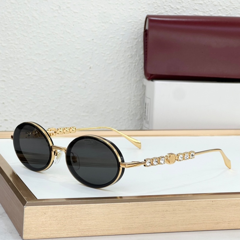 Designer Sunglasses GG Luxury Brand GG1661 Top Quality Fashion Classic Shades UV400 Oval Frame Sunglasses for Men Women With Original Box and Case S