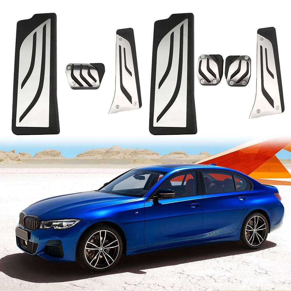 LHD Pedal Pads for BMW 3 Series G20 G21 2020 2021 2022 Foot Rest Pad Brake Accelerator Pedals Plate
