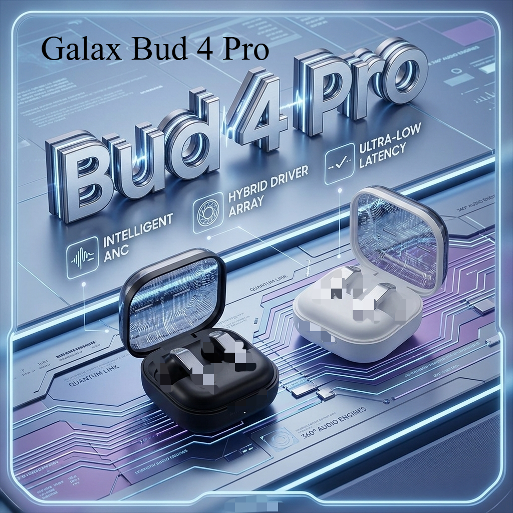high quality Buds4 Pro True Wireless Earbuds Bluetooth Headphone Buds 4 Pro HiFi Sound Low Latency Sport Earphone for Smartphone-image-1104736734