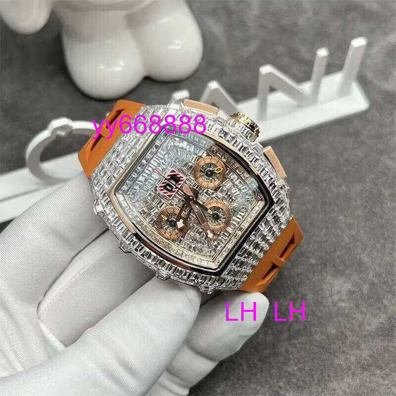Designer Watch Out Watches For Men Custom Iced Luxury Automatic Mechanical Watch Mens Invisible Setting Moissanite Watches Handly26