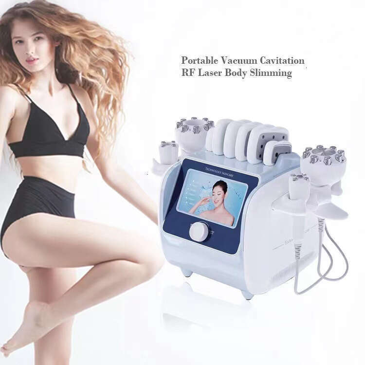 New Arrival 40K Cavitation Body Sculpting Rf Laser Lipolaser Skin Tighten Vacuum Fat Reduce Cellulite Treatment Beauty Machine