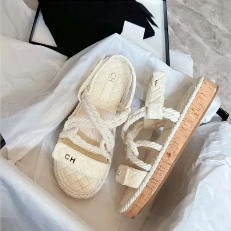 Designer sandals Summer new women's sandals, nylon shoes, safety shoes, knee women's sandals high boots, elegant tennis shoes, red and whi