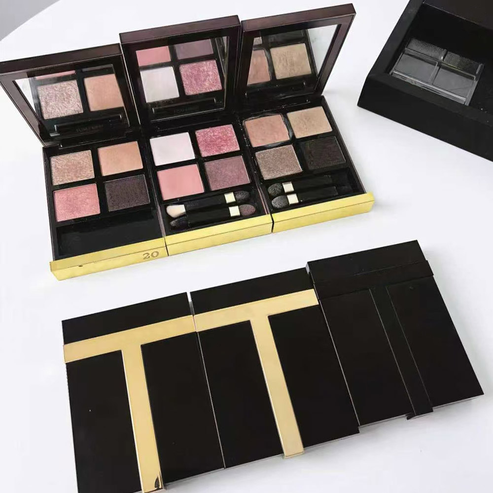 Top Quality 2026 New Version 4 Colors Eyeshadow Palette Designer Eye Color Quad Eyeshadow Palette Matte Shimmer Long-Lasting Waterproof Eye Makeup L