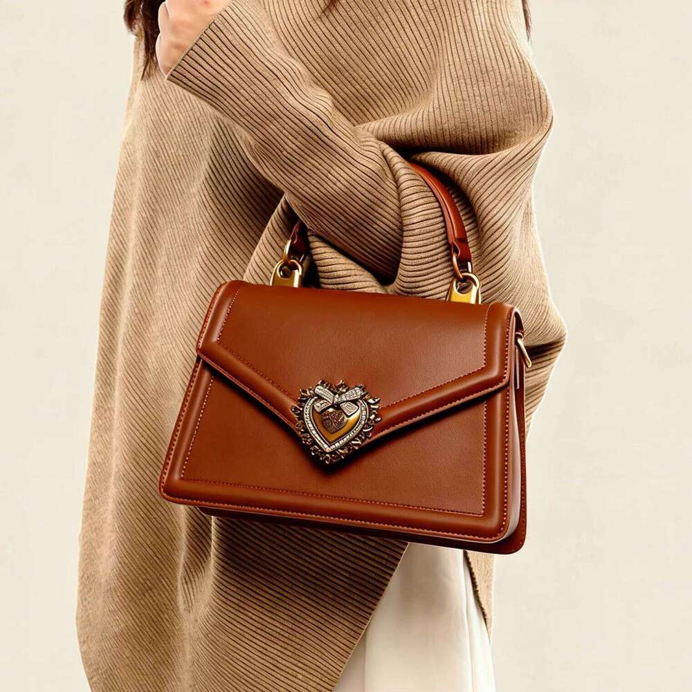 High-End Minimalist Unique Leisure Business Style Large Capacity Diaper Bags For Women's Designer Paris Leather Fashion Tote