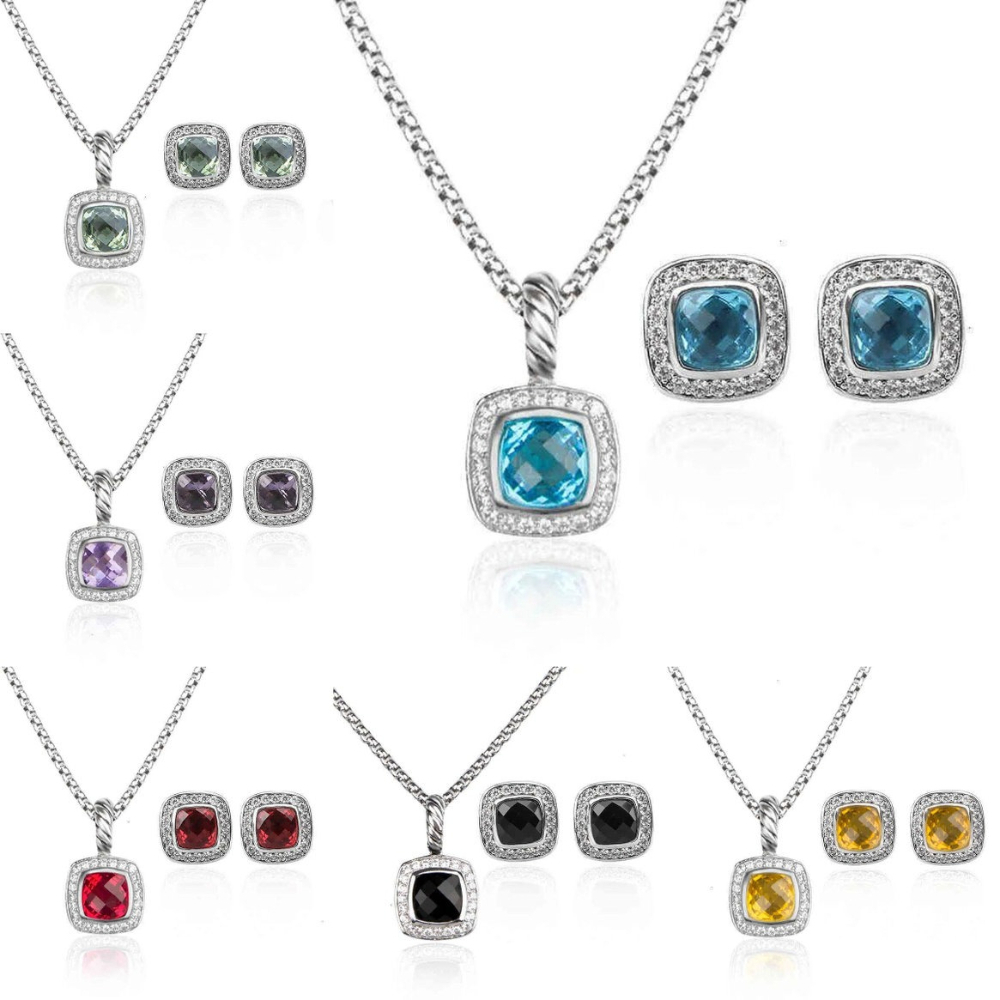 designer jewelry women stud earrings pendant necklaces available in multiple colors styles silver crystal woman large designer earring fashion pa-image-1104962964