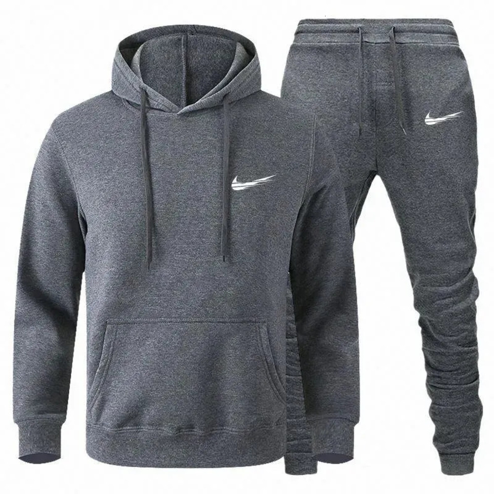 Mens Hoodies Pants Designer Mens Tracksuits Tech Set Two-Piece Tracksuit Sport Fiess Suit Running Shirt Pants Half Zip Jogger Sportswear Asian Size