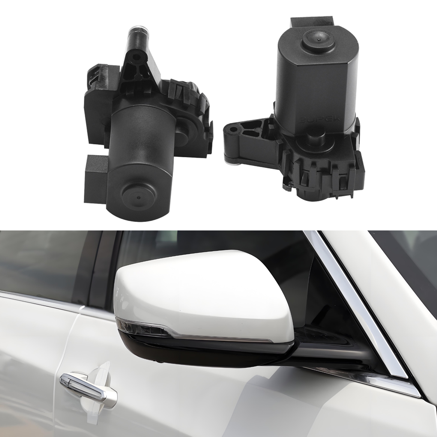 Bupek Power Folding Wing Mirror Actuator Motor Assembly Replace Compatible with Mercedes Benz C-Class W203 S203 C230 C240 C280 C320 C350 2000-2007