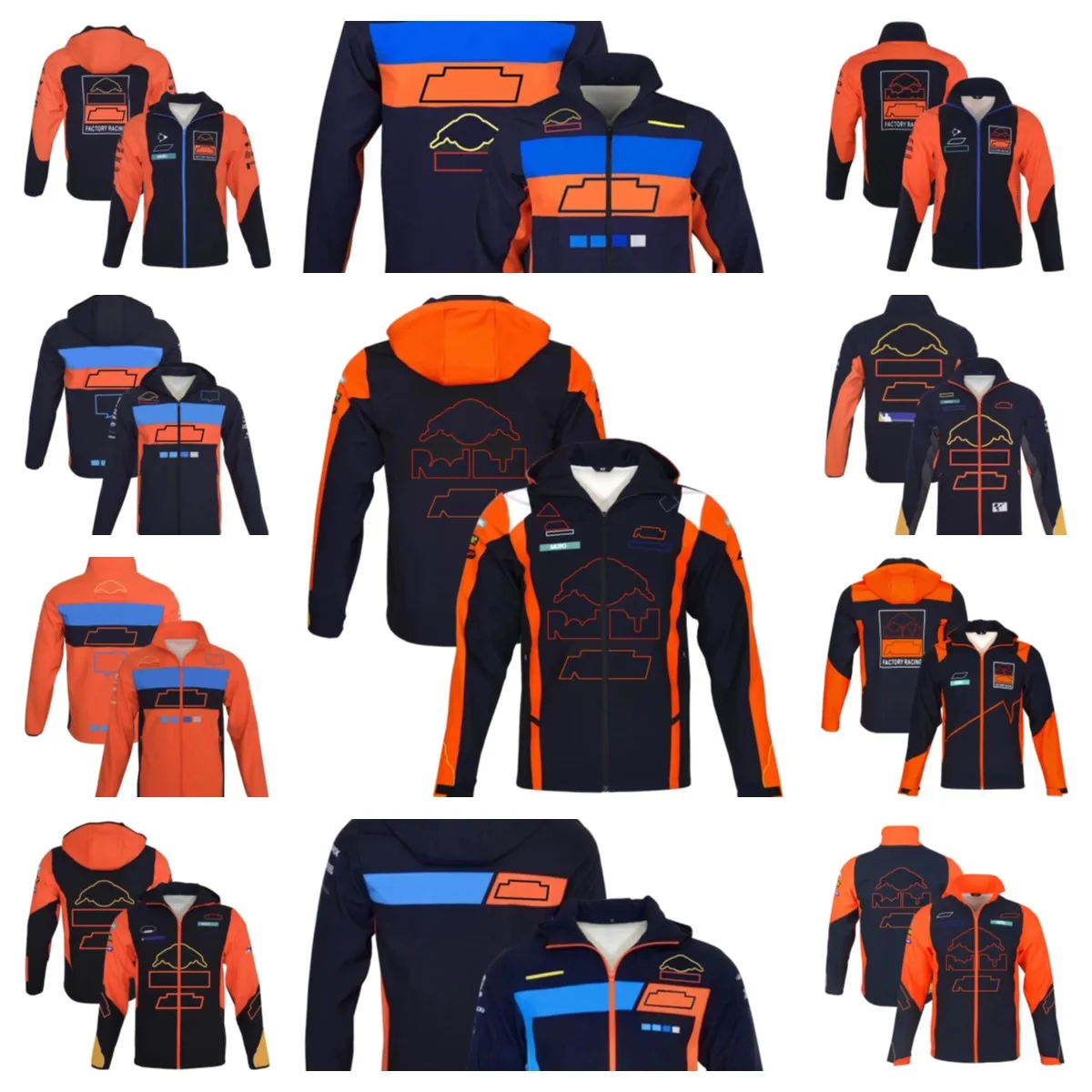 2026 New MOTO Sports Off-Road Riding Suit, Men Women Spring Autumn Motorcycle Jacket, Fleece Warm Protective Coat, Plus Size Racing Apparel