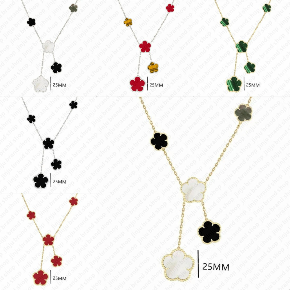 jewelry woman designer necklacejewlery designer for women necklace multiple colors different sizes flower pendant necklace luxurys designer jewel-image-1104969644
