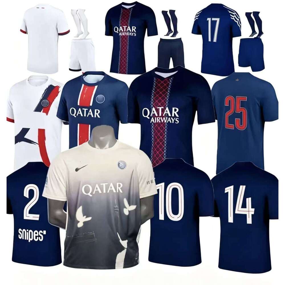New worldcup 25 26 psges jersey Ousmane Dembele Khvicha Kvaratskhelia GonCalo Ramos Gianluigi Soccer Jerseys Men Kids paris st germain jersey