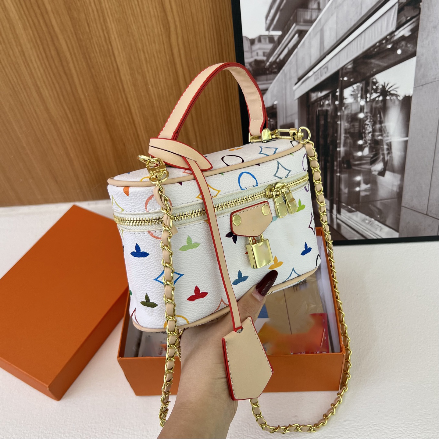 Livraison gratuite sac de créateur dames lettre sac à bandoulière en cuir de vachette sac de luxe de haute qualité sac à main pour femme sac à ma