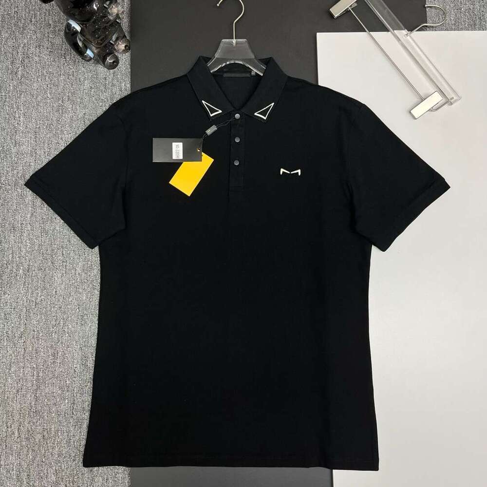 Men's Polo Shirt Embroidery Short-sleeved Shirts Designer Monster Fashion Summer Pure Cotton Womens Casual Business Unisex Black White Blue Gre