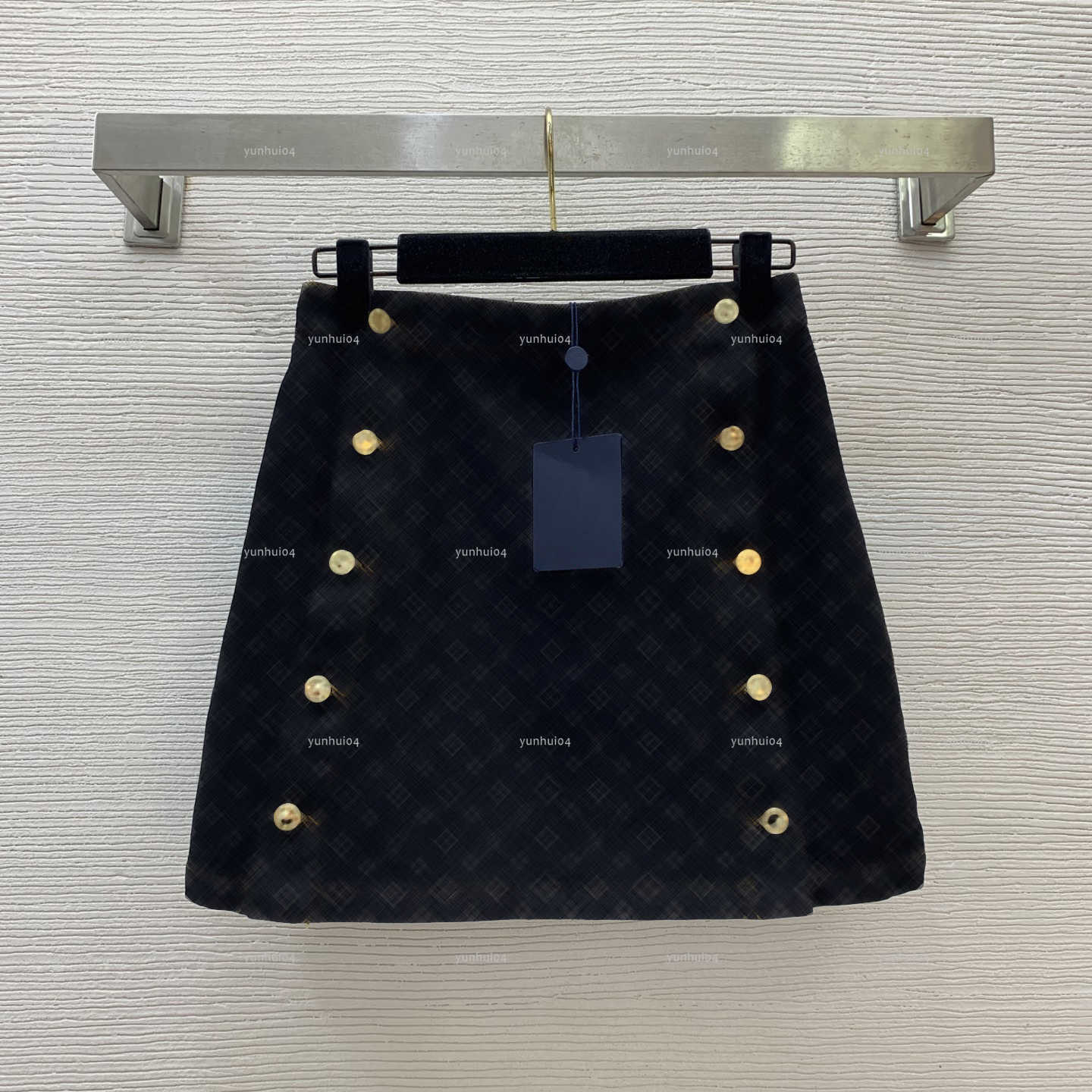 Popular stamp women dress Summer lady dresses women designer clothes A-line denim skirt A078X02N050-image-1104905534